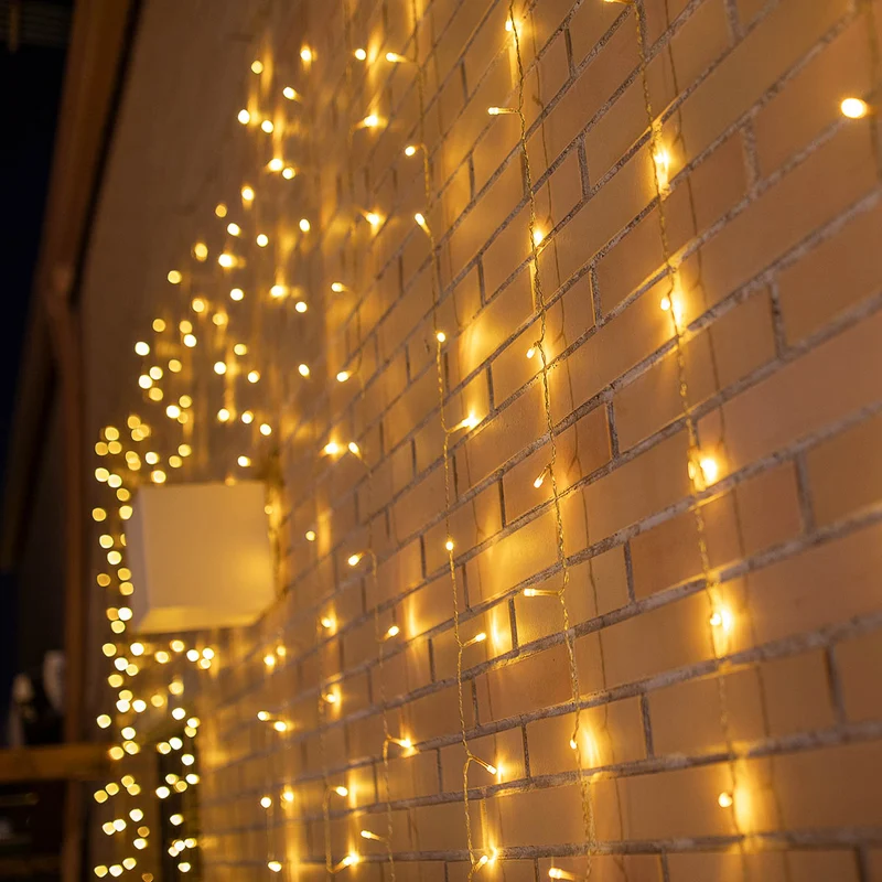 Pack Éco 3x2 : Rideau Lumineux Extérieur Luceo 6x3m (3 pour le prix de 2)