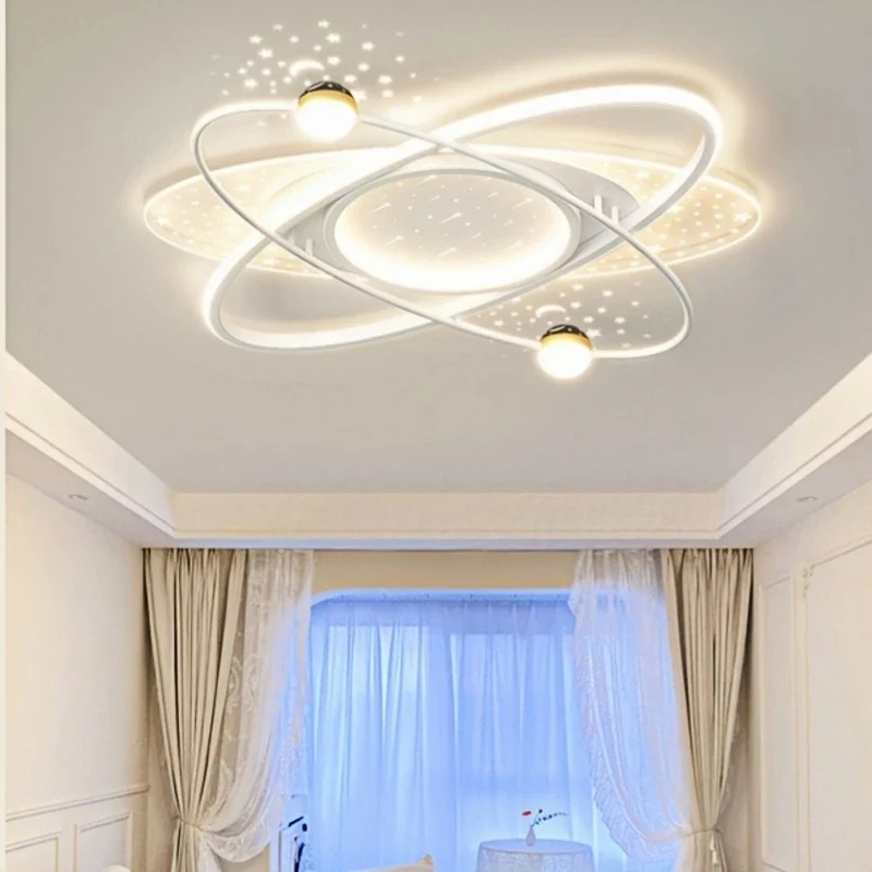 Plafonnier ciel étoilé LED dimmable style moderne